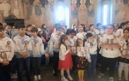Slujba de Florii la Biserica Scaune