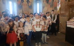 Slujba de Florii la Biserica Scaune